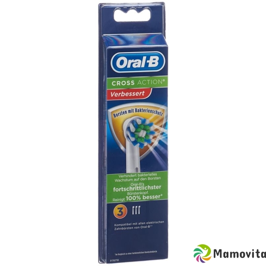 Oral-b Aufsteckbürsten Crossact Bakteriensch 3 Stück buy online