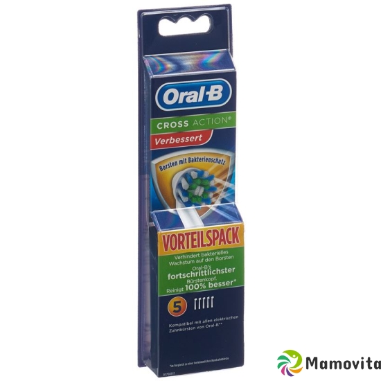 Oral-b Aufsteckbürsten Crossact Bakteriensch 5 Stück buy online