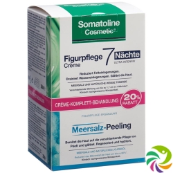 Somatoline 7naechte Creme 250ml +meersalz-peel 350