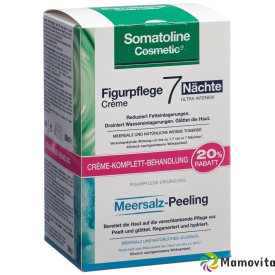 Somatoline 7naechte Creme 250ml +meersalz-peel 350 buy online