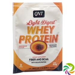 Qnt Light Digest Whey Protein Creme Brulee 40g