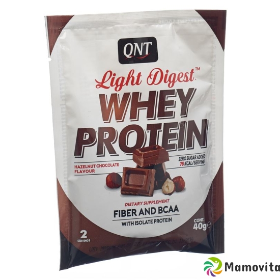 Qnt Light Digest Whey Protein Hazelnut Choco 40g buy online