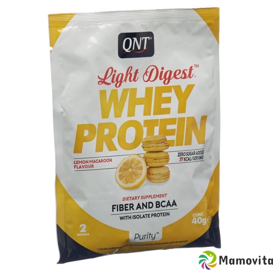 Qnt Light Digest Whey Protein Lemon Macaroon 40g buy online