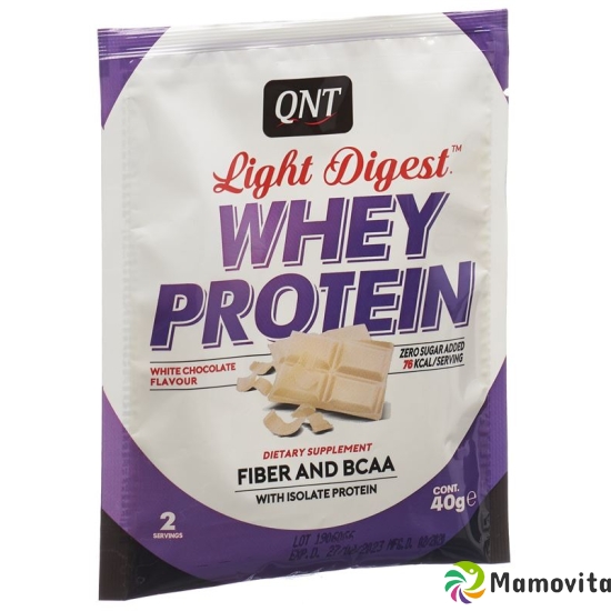 Qnt Light Digest Whey Protein White Choco 40g buy online