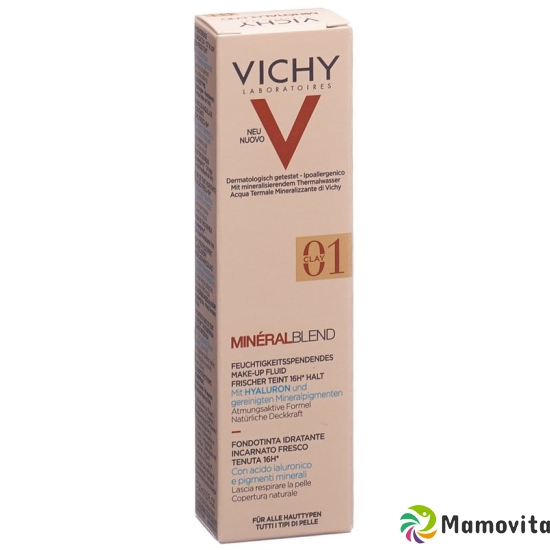 Vichy Mineral Blend Make-Up Fluid 01 Clay 30ml buy online