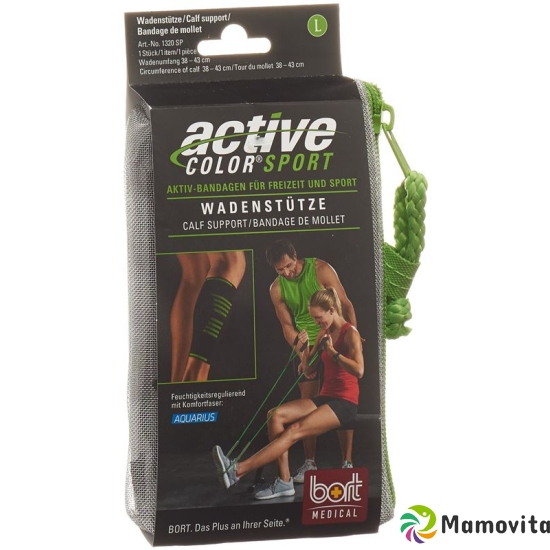 Bort Activecolor Sport Wadenstütze L Schwarz buy online