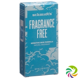 Schmidt's Deo Stick Fragrance Free 75g