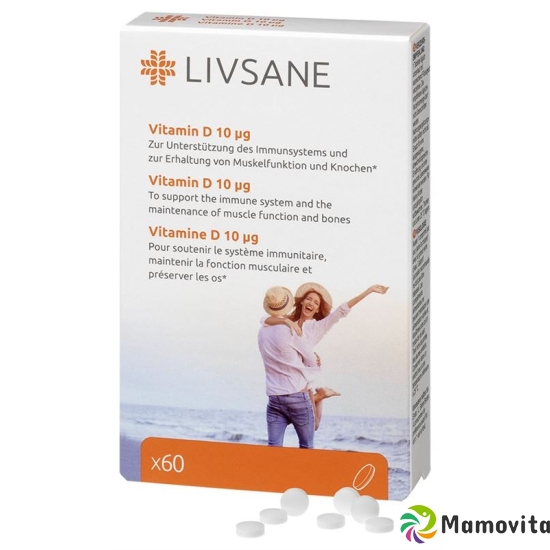 Livsane Vitamin D 10mcg Dose 60 Stück buy online