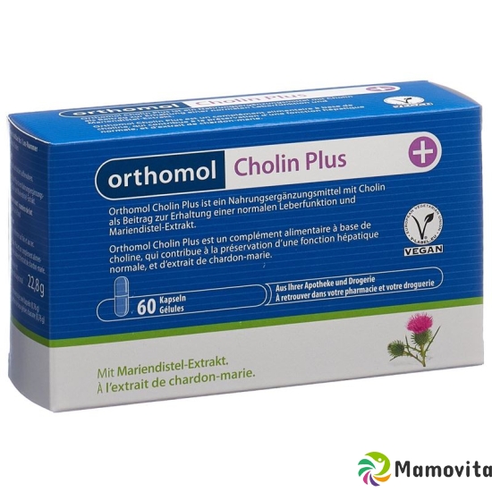 Ortohmol Choline Plus Capsules 60 pieces buy online