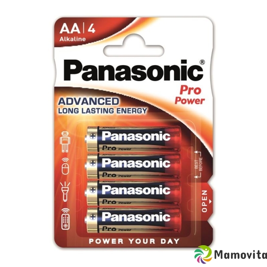 Panasonic Batterien Pro Power Aa Lr6 4 Stück buy online