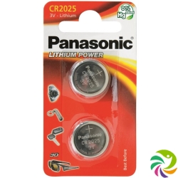 Panasonic Batterien Knopfzelle Cr2025 2 Stück