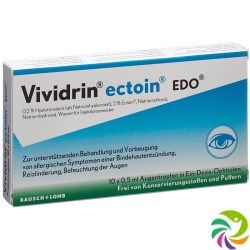 Vividrin Ectoin Edo Augentropfen 10 Monodosen 0.5ml