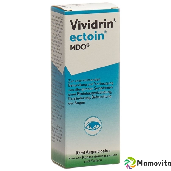 Vividrin Ectoin Mdo Augentropfen Flasche 10ml buy online