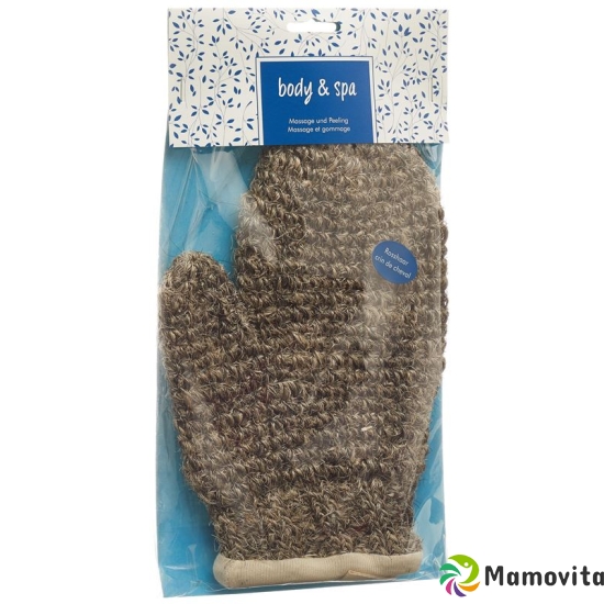 Herba massage glove horsehair and sisal buy online