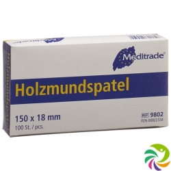 Lohmann Holzmundspatel Unsteril 100 Stück