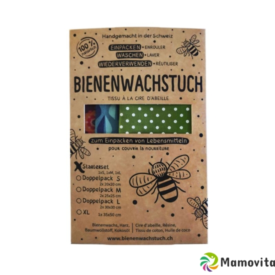 Rapinka Bienenwachstuch Starter Set S/m/l buy online