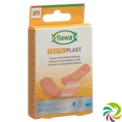 Flawa Textil Plast Quick bandage 2x7cm 20 pieces