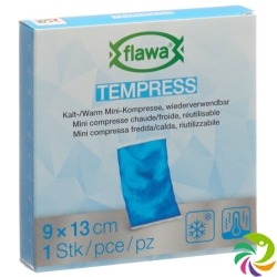 Tempress Kalt Warm Kompresse 9x13cm Blau M Vlies