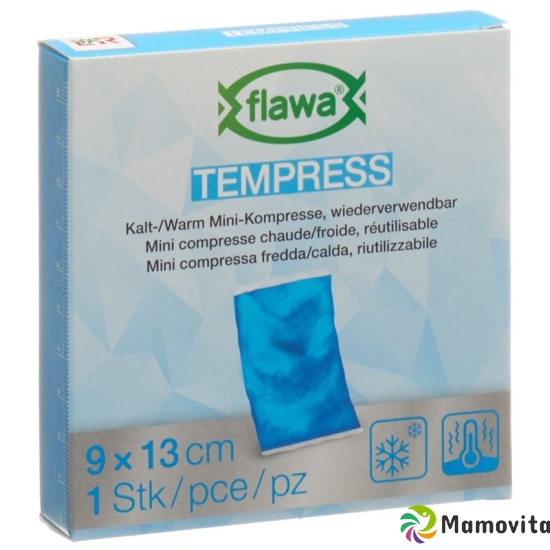 Tempress Kalt Warm Kompresse 9x13cm Blau M Vlies buy online