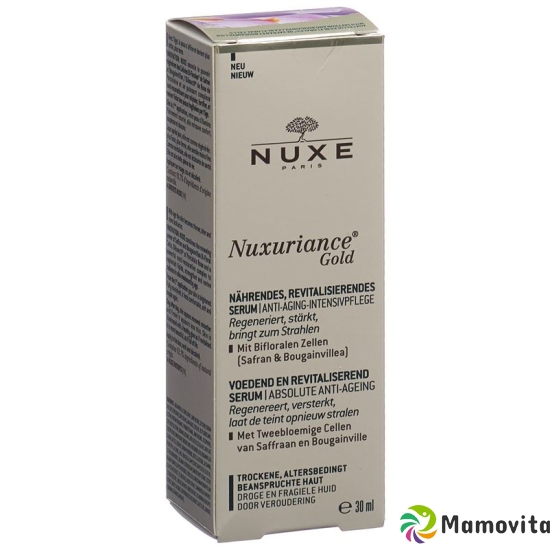 Nuxe Nuxuriance Gold Serum Nutri Revital 30ml buy online