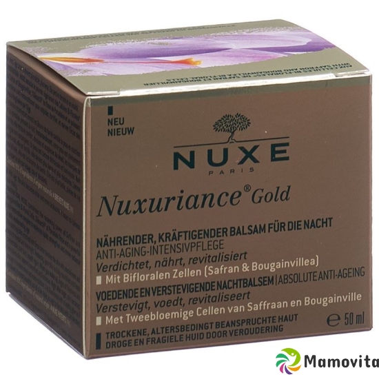 Nuxe Nuxuriance Gold Baume Nuit Nutri Fort 50ml buy online