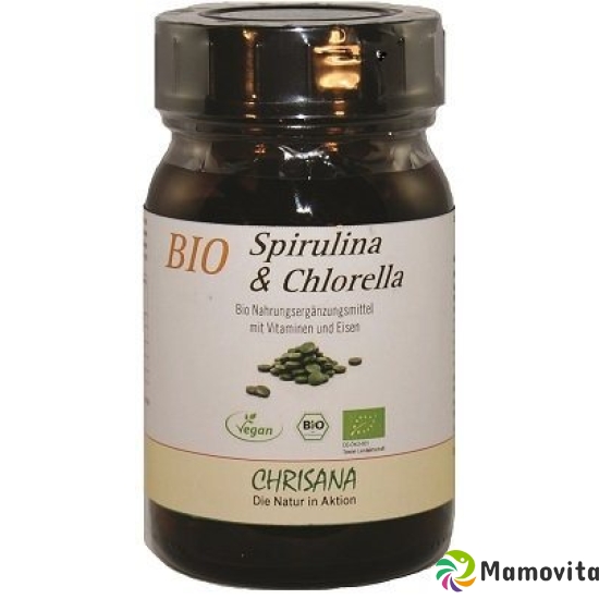 Chrisana Bio Spirulina & Chlorella Tabletten 250 Stück buy online