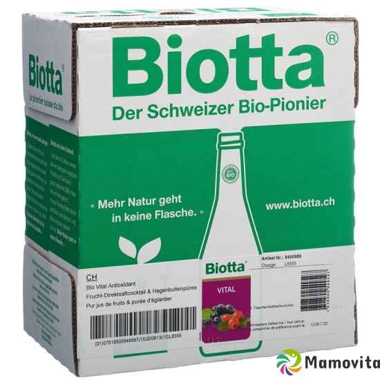 Biotta Vital Antioxidant 6 bottle 5dl buy online