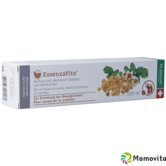 Dr. Dünner Essenzavita Frankincense Oil Flexibility Gel Tube 100ml buy online