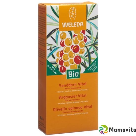 Weleda Sanddorn Vital Saft Flasche 250ml buy online