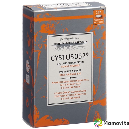 Cystus 052 Bio Lutschtabletten Honig-Orange 132 Stück buy online