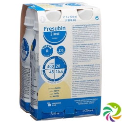 Fresubin 2 Kcal Drink Vanille Neu 4 Flasche 200ml