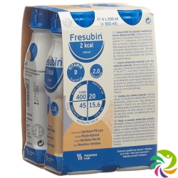 Fresubin 2 Kcal Drink Ap-Pfir Neu 4 Flasche 200ml