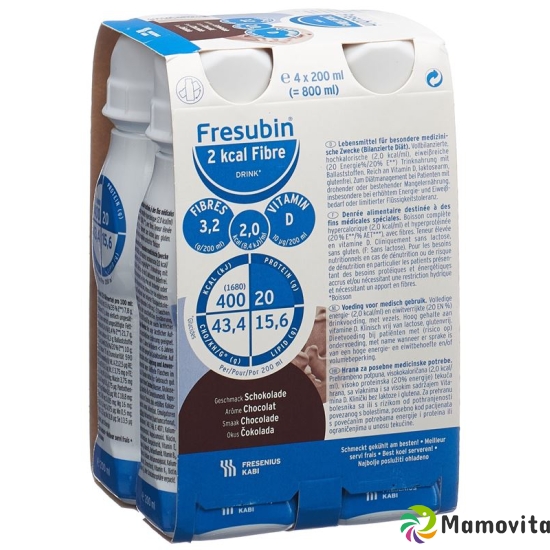 Fresubin 2 Kcal Fibre Drink Sch N 4 Flasche 200ml buy online