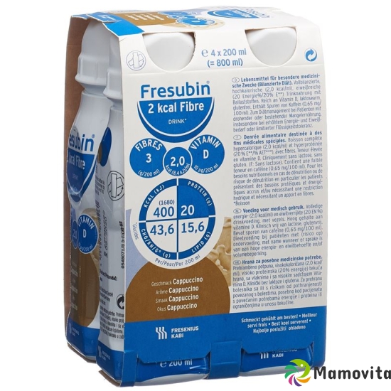 Fresubin 2 Kcal Fibre Drink Cap N 4 Flasche 200ml buy online