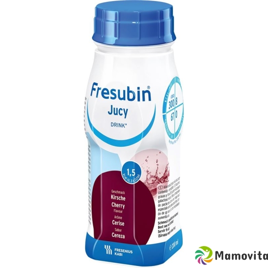 Fresubin Jucy Drink Kirsche 4 Flatcap 200ml buy online