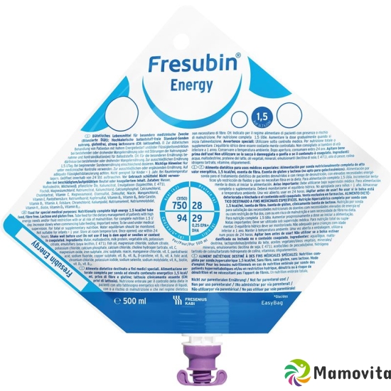 Fresubin Energy Neu 15 Easybag 500ml buy online