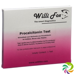 Willi Fox procalcitonin rapid test