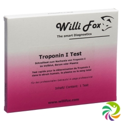 Willi Fox Troponin I Test