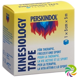 Perskindol Kinesiology Tape 5cmx5m Blue