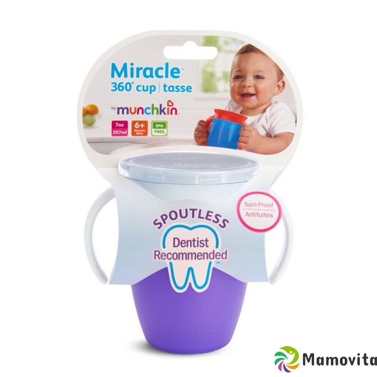 Munchkin Miracle 360? Trinkb 207ml Überlaufsi 6m+ buy online