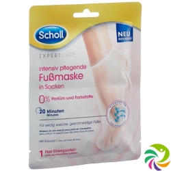 Scholl Intensiv Pflegende Fussmaske 0% 2 Stück