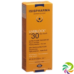 Isis Pharma Uveblock Dry Touch SPF 30 Tube 40ml