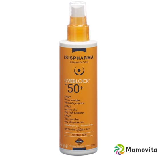 Isis Pharma Uveblock Spray SPF 50+ Flasche 200ml buy online