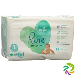 Pampers Pure Prot Grösse 1 2-5kg Newborn Tragep 35 Stück