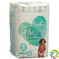 Pampers Pure Prot Grösse 5 11+kg Junior Tragepa 17 Stück