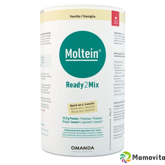 Moltein Ready2mix Vanille Dose 400g buy online