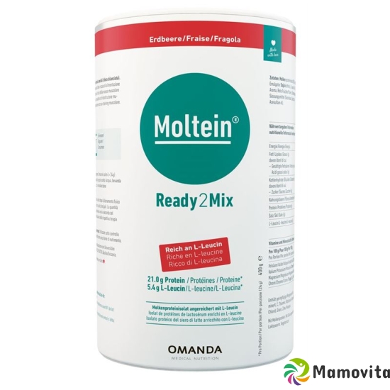 Moltein Ready2mix Erdbeere Dose 400g buy online