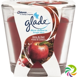 Glade Decor Duftkerze Apfel & Zimt 70g