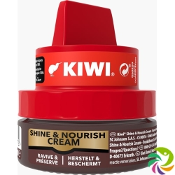 Kiwi Wax Rich Shine & Nourish Cream Dunkelbr 50ml