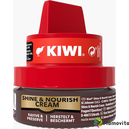 Kiwi Wax Rich Shine & Nourish Cream Dunkelbr 50ml buy online